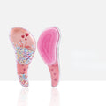 Children Small Hair Care Comb Cartoon Unicorn Head Massager High Quality Anti-static Comb Cute Kids Children Hairdressing Comb Quake NO.5