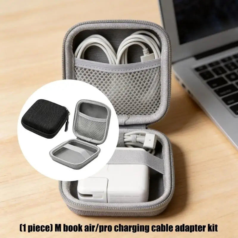 Laptop Power Supply Organiser with Cable Space and Inner Band for Use K1KF Quake