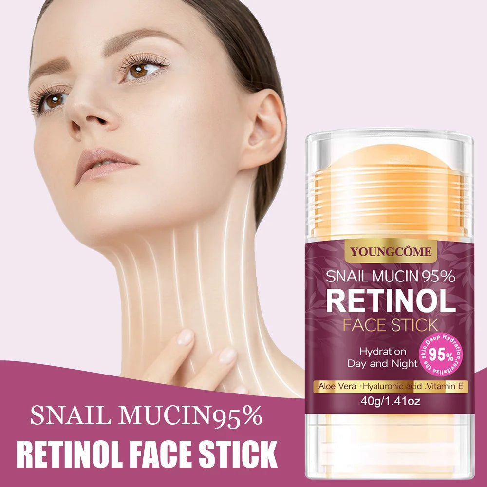 Snail Mucus Retinol Face Treatment Bar with Firming Elasticity Improve Loose Skin Lotion Moisturizes Brightenskin Products Quake