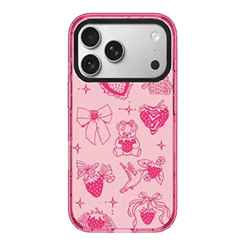 6090854 Pink Border Magnetic Case: Compatible with IPhone 18 17 16 15 14 13 Pro Max 18Pro Quake