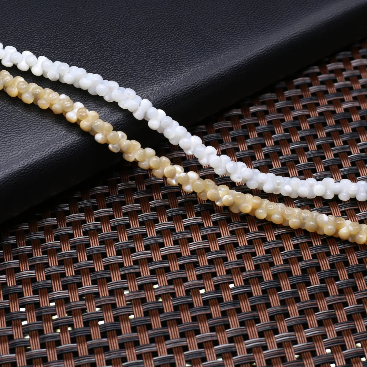Mew Style Shell Beads Shell Small Bone-Shaped Beads 3x6mm For Jewelry Making DIY Necklace Bracelet Earrings Accessory Quake