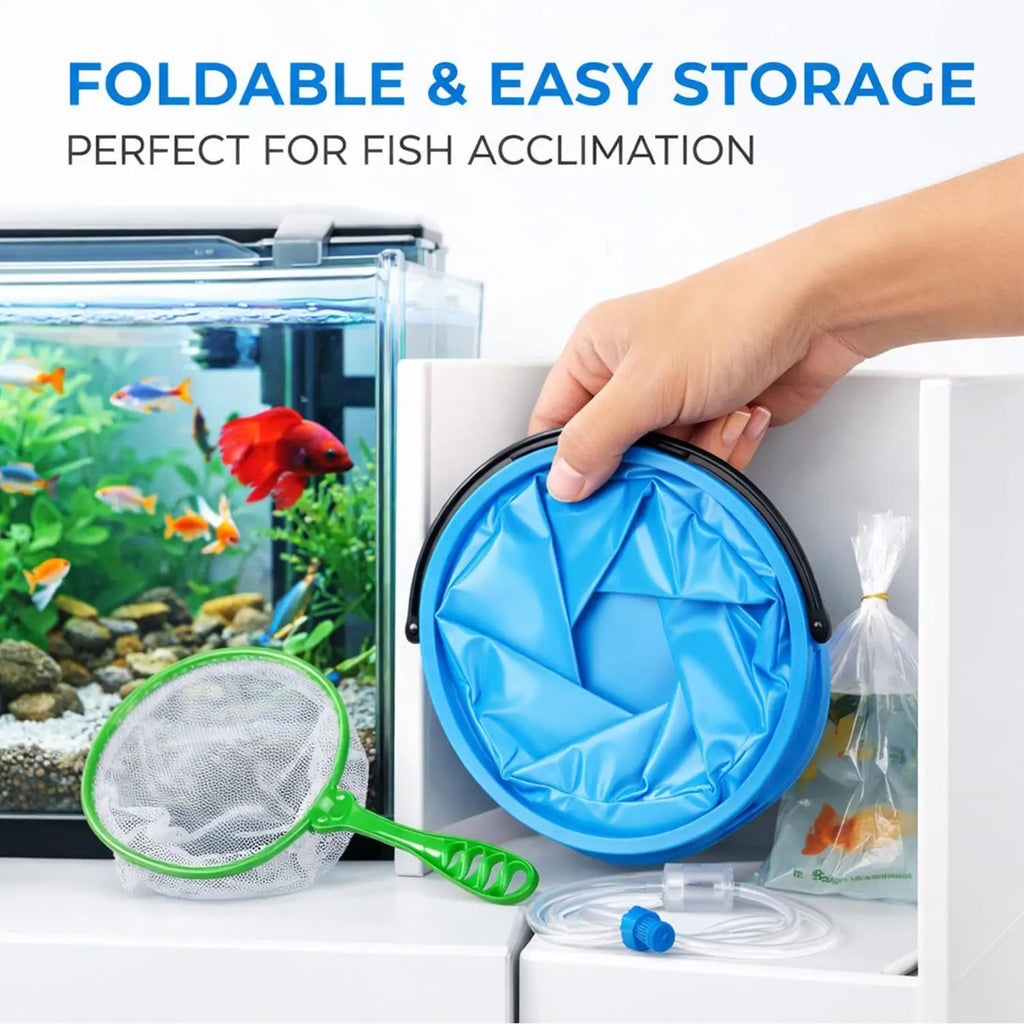 Adjustable Drip Acclimation Kit 3 Pieces Safe Water Transition System for Saltwater Freshwater Aquarium Shrimp Corals Betta Quake