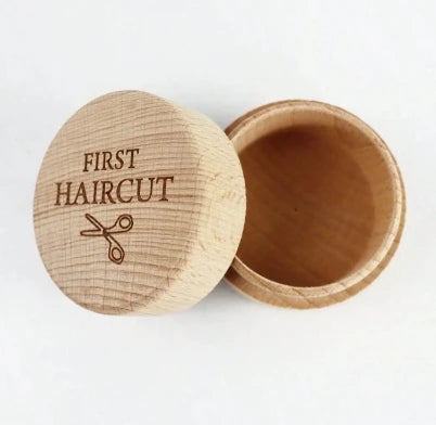 Wooden Baby Memorial Box - Carved Fetal Hair Teeth Umbilical Cord Storage, Exquisite Newborn Christening Gift to Cherish Preciou Quake style 2 B13626C