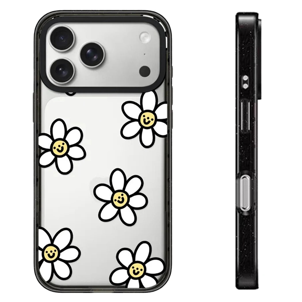 6090817 Impact Black Border Magnetic Phone Case Cover for IPhone 12 13 14 15 16 17 18 Pro Max Case Quake impact (MagSafe) 1 iPhone Air
