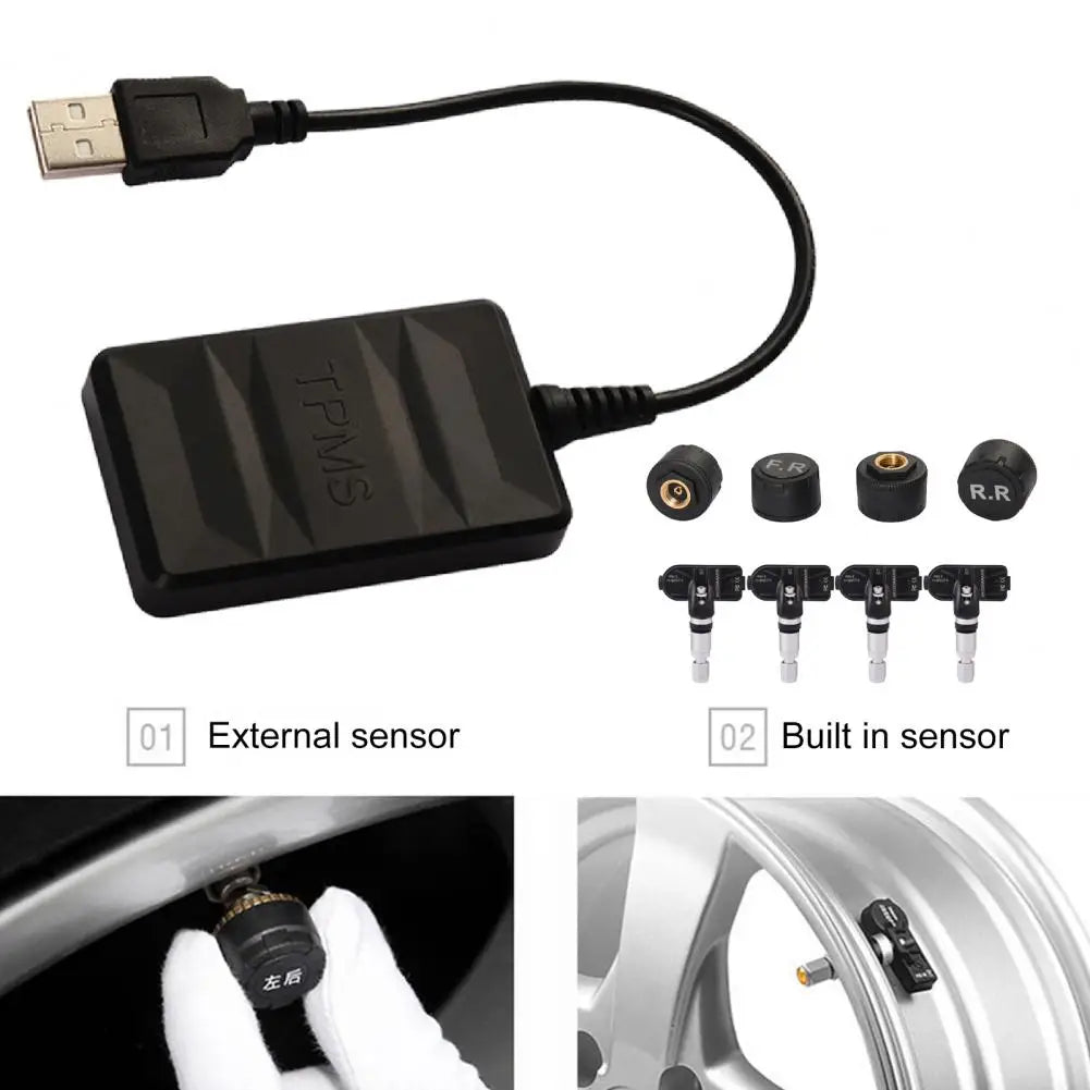 TY05/TY06 Car Tire Pressure Sensor Mini Heat-resistant Reliable TPMS Tire Pressure Monitoring System Quake