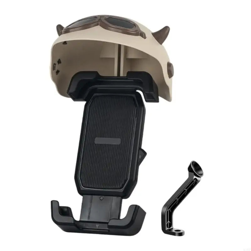Universal Motorcycle Phone Mount with Sun & Rain Cover for 4.7 to 7.2 Inch Smartphones Bike Handlebars Mirror K1KF Quake K1KF4NB508755-BK-HS CN