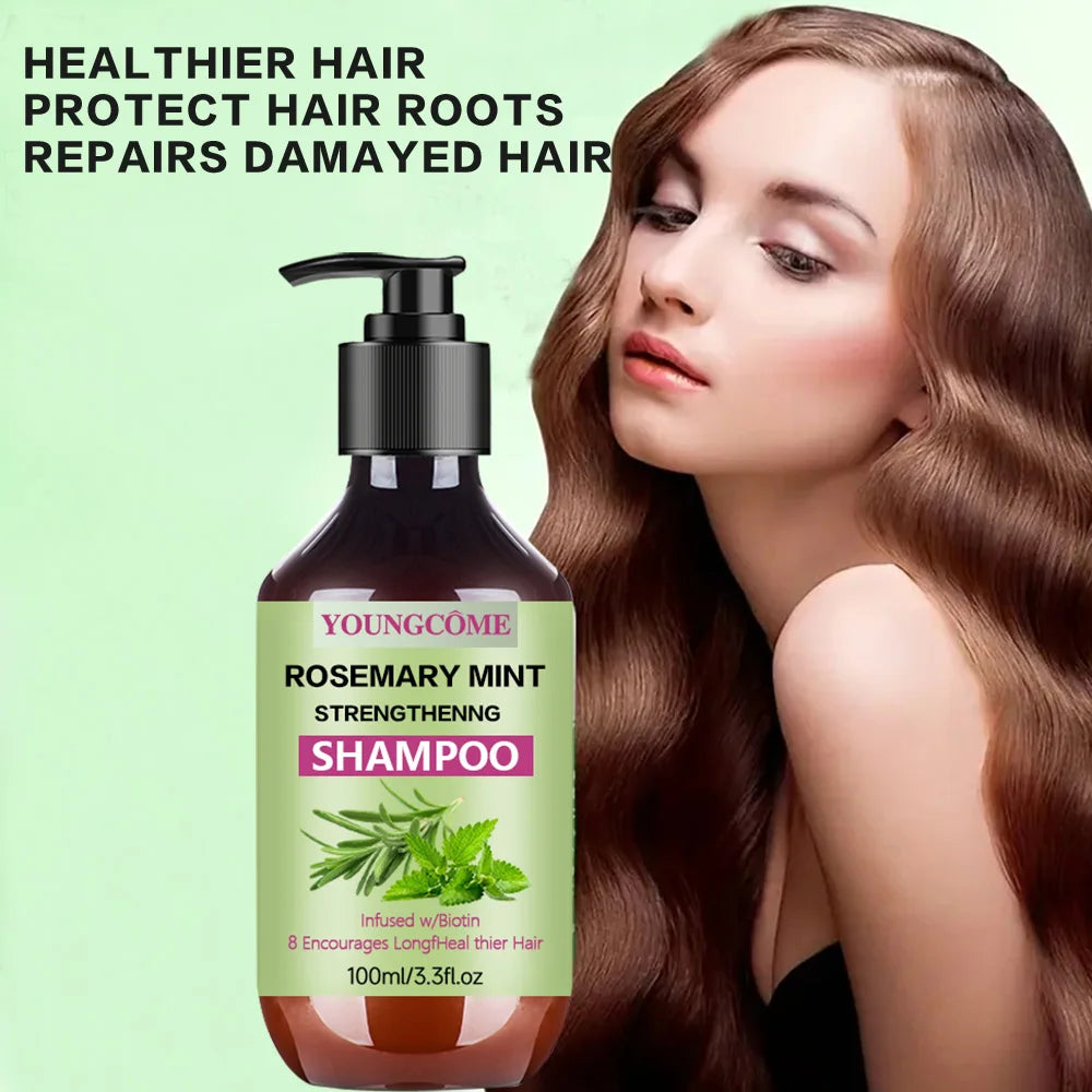 YOUNGCOME ROSEMARY MINT STRENGTHENNG SHAMPOO Quake