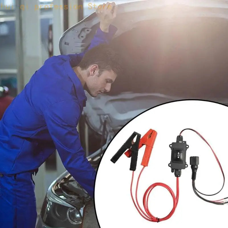 Electronic Parking Brake Diagnostic Tester 12V 24V with Direction Control, Two Wire Motor Support and Battery Clamp Connection Quake