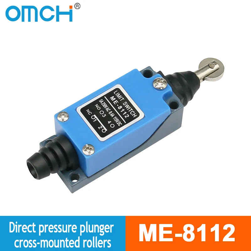 OMCH Instantaneous Limit Switches ME8104 8107 8108 8111 8112 8122 8166 8169 9101 Limit Switches for Sealed Industrial Machi Quake ME - 8112
