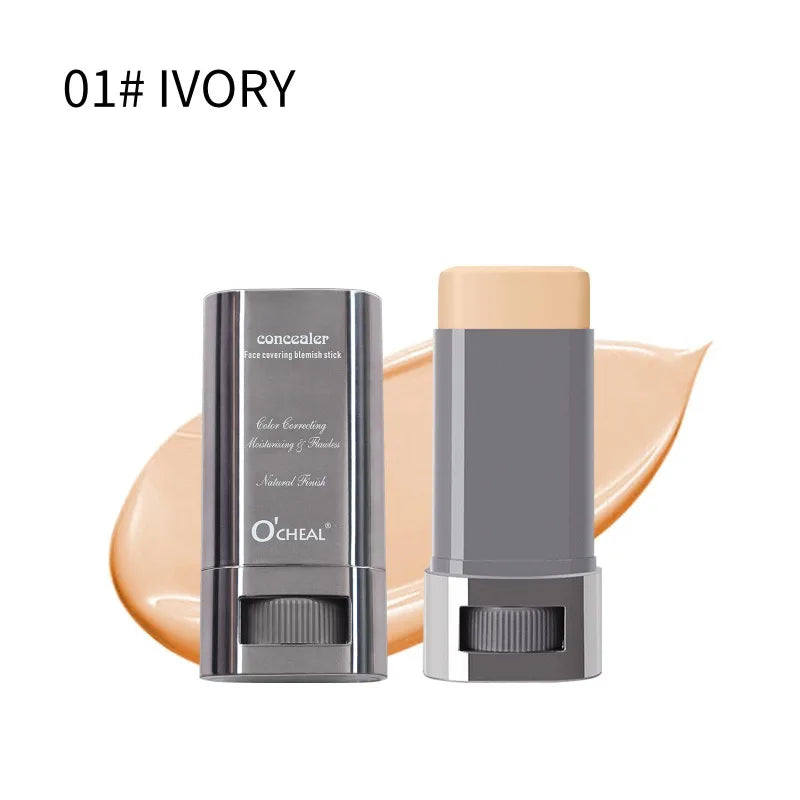 Multi-color Concealer Foundation, Multi-color Selection, Long-lasting Natural Concealer, Facial Cosmetics Quake 01