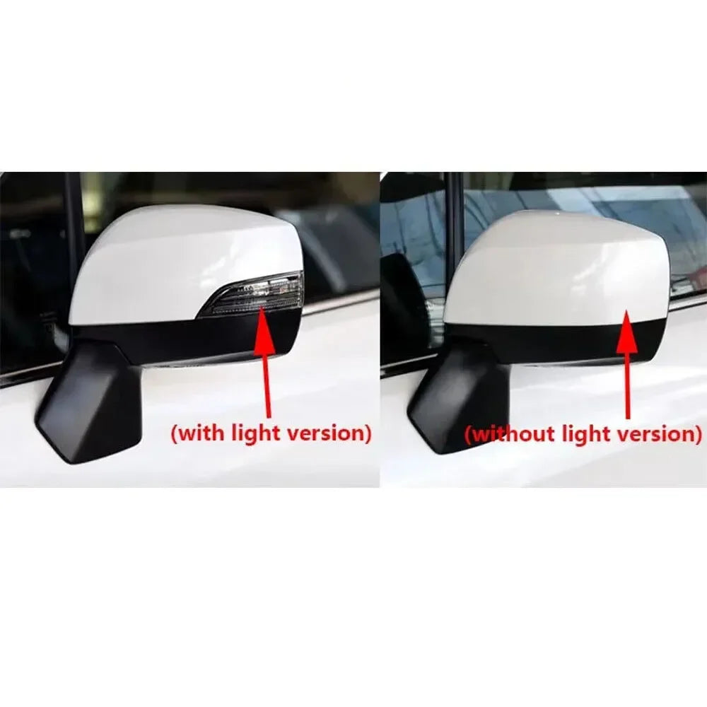 For US Subaru Outback Crosstrek WRX 2015-2017 Car Sticker Rearview Side Mirror Cover Wing Cap Exterior Door Rear View Case Trim Quake