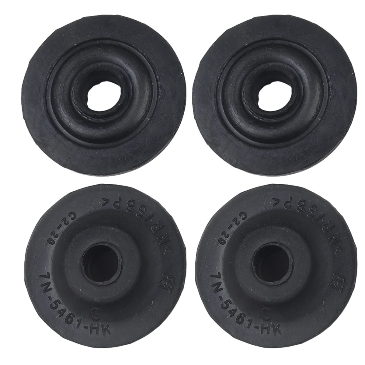 High Quality Rubber Radiator Mount Radiator Mount Black Car Parts Replacement Rubber 21506-4M400 4 Pcs Car Truck Parts Quake