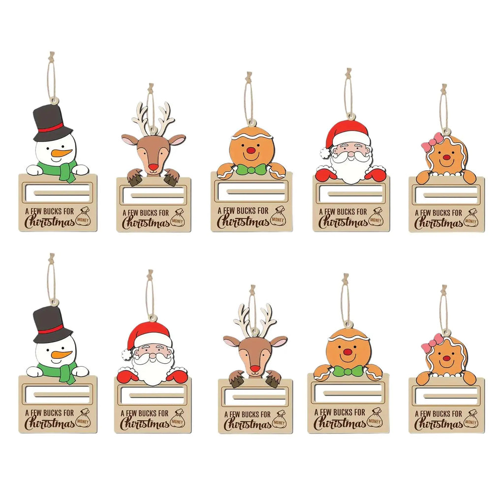 Christmas Money Holder Hanging Decorations Christmas Decor for Living Room Quake
