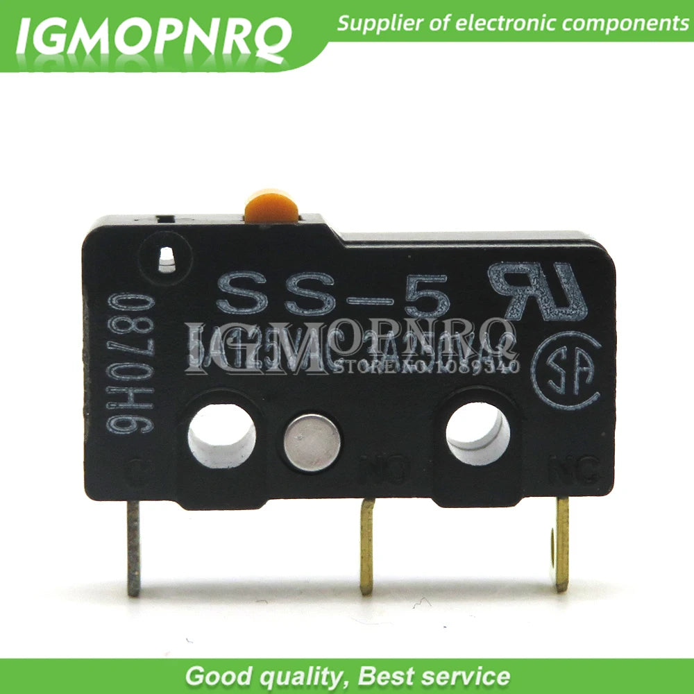 1PCS/lot Limit Micro switch Three Straight Legs Mouse Side Key Momentary Micro Limit Switch SS-5 SS-5GL SS-5GL2 SS-5GL13 Quake