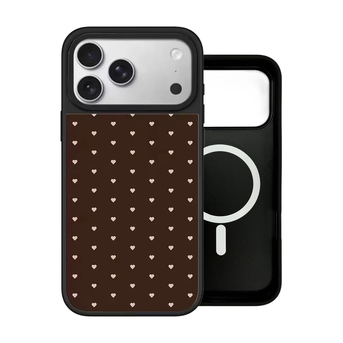 6092096 Mirror / Impact Black Border Magnetic Case: Compatible with IPhone 18 17 16 15 14 13 Pro Max 18Pro Quake