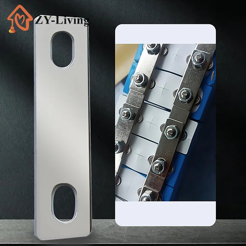 1Pc Lifepo4 Battery Copper Nickel Plate Busbars For 3.2V 260Ah 280Ah 300Ah 310Ah 320Ah Lithium Iron Phosphate Battery Connector Quake