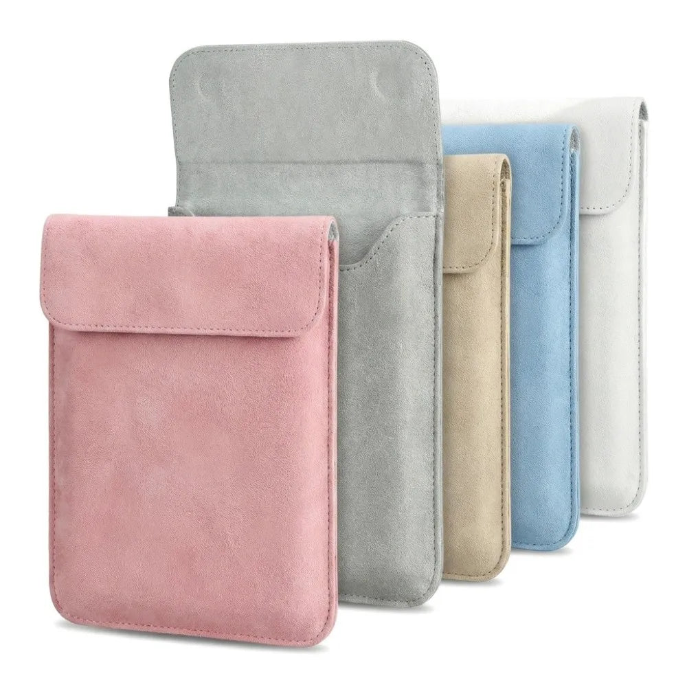 6.8 7 10.2 inch e-Reader Sleeve PU Leather 10/11/12th Generation Storage Bag Anti Scratch for Kindle Paperwhite/Colorsoft/Scribe Quake