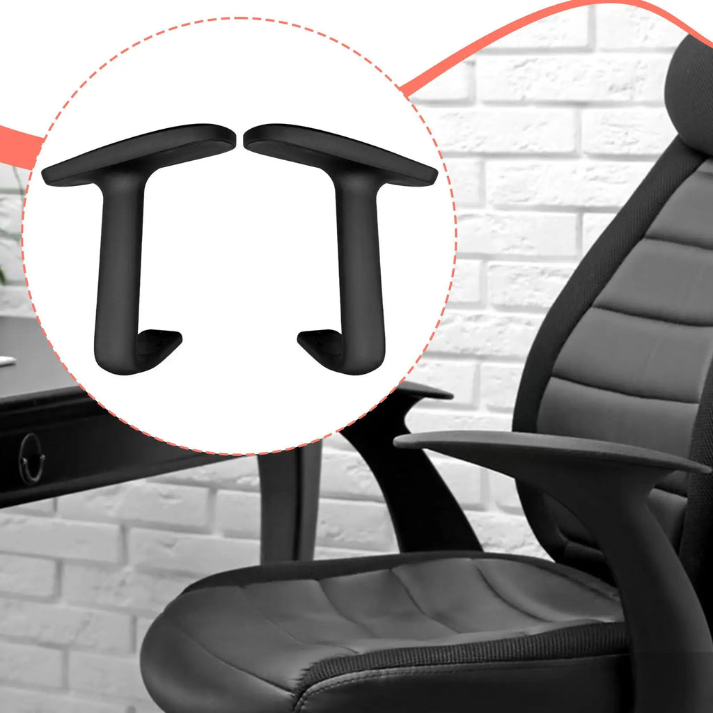 Ergonomic Chair Armrest Easy Install Universal Arm Pair for Comfortable Swivel Bar Chair and Computer Chair Quake
