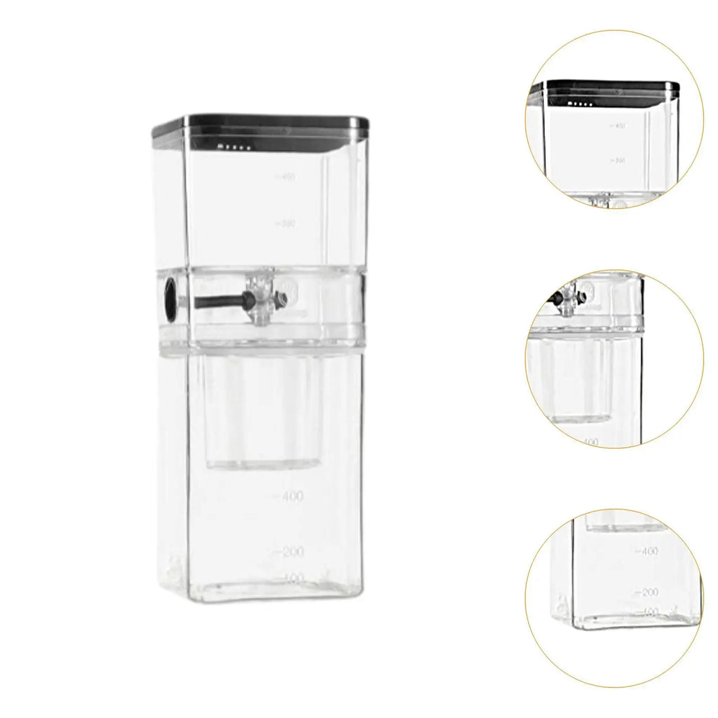 Ice Drip Coffee Maker 400ml ABS Slow Cold Brew Smooth Dripper Compact Brewer for Home Iced Coffee Quake