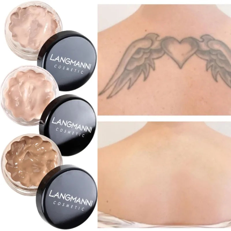 Concealer, Makeup, Concealer Foundation, Waterproof, Sweat-proof, Non-removing Makeup, Facial Concealer, Tattoo Cover Quake