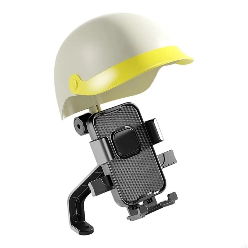 Motorcycle Handlebar/Rearview Mirror Phone Mount With Adjustable Sun Visors And Anti Shake Design For Scooter Navigation K1KF Quake K1KF4NB508757-W-HS CN