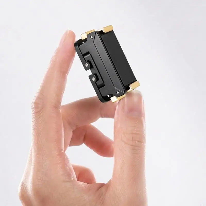 Quick Release Camera Mount Adapter with 1/4Inch Thread 2Prong Base, Aluminum Alloy Tripod Connectors for Action 6 K1KF Quake