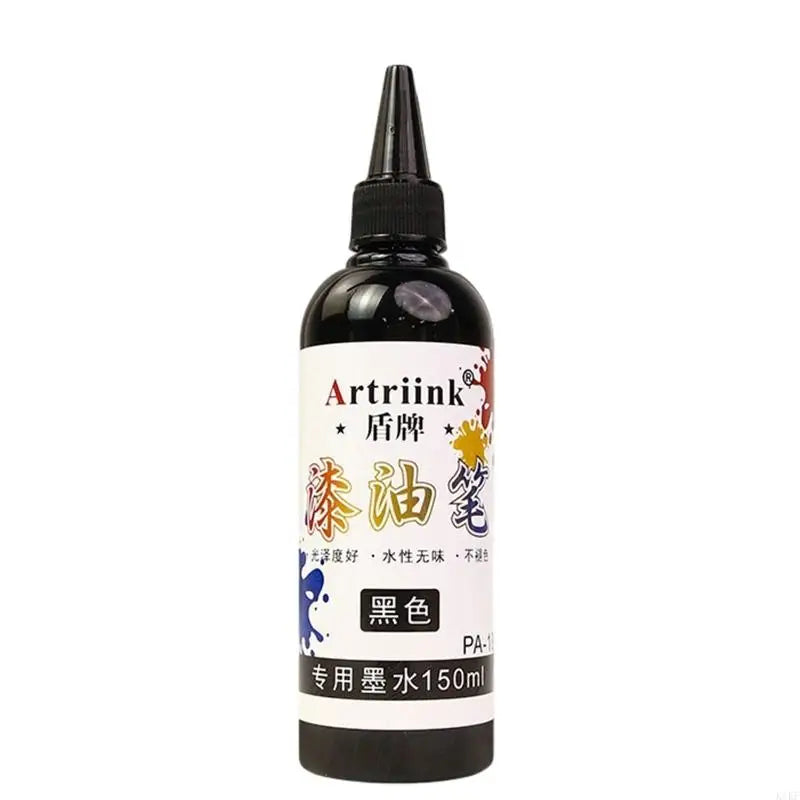 Professional Tombstone Touch Up Paint Inks Waterproof Sunproof Monument Restoration Inks For Gravestones And Ceramic K1KF Quake 150ml black CN