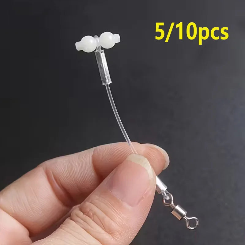 5/10pcs Luminous Gourd Balance Support, Gourd Swivel Connector, DIY Fishing Tackle Set for Sea Fishing, Quake