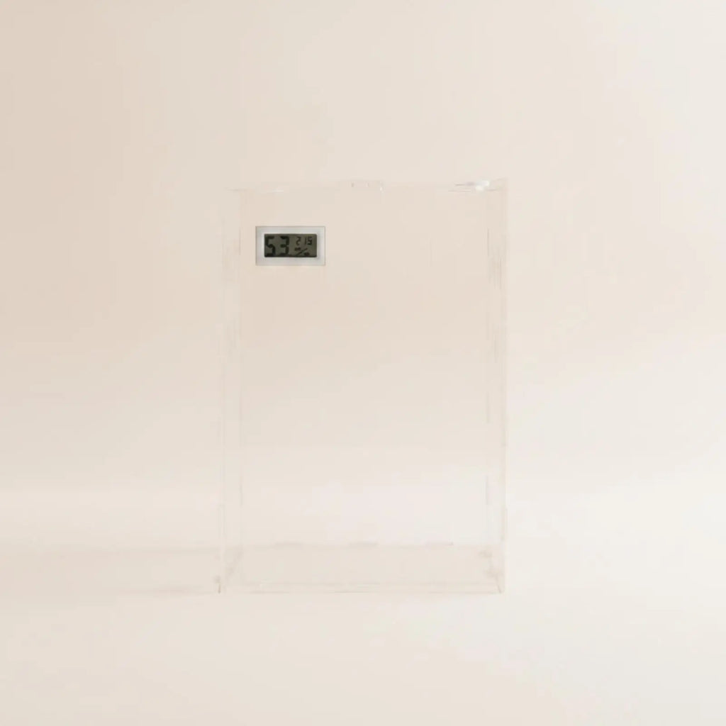 Compact Acrylic Reptile House with Ventilation Slots for Reptile Room Decor and Easy Cleaning Pet Habitat Quake