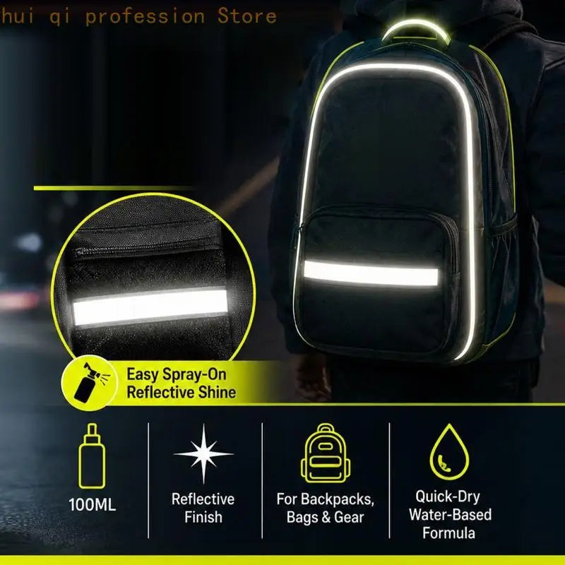 Bag and Gear Reflective Marking Coating with 100 per Bottle for Outdoor H8WE Quake