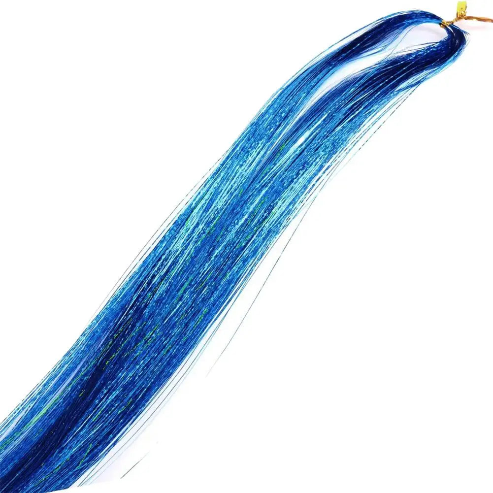 120cm Long Straight Wig Hair In Extensions Synthetic Clip In Hair Extensions for Women Halloween Christmas Party Cosplay Quake H