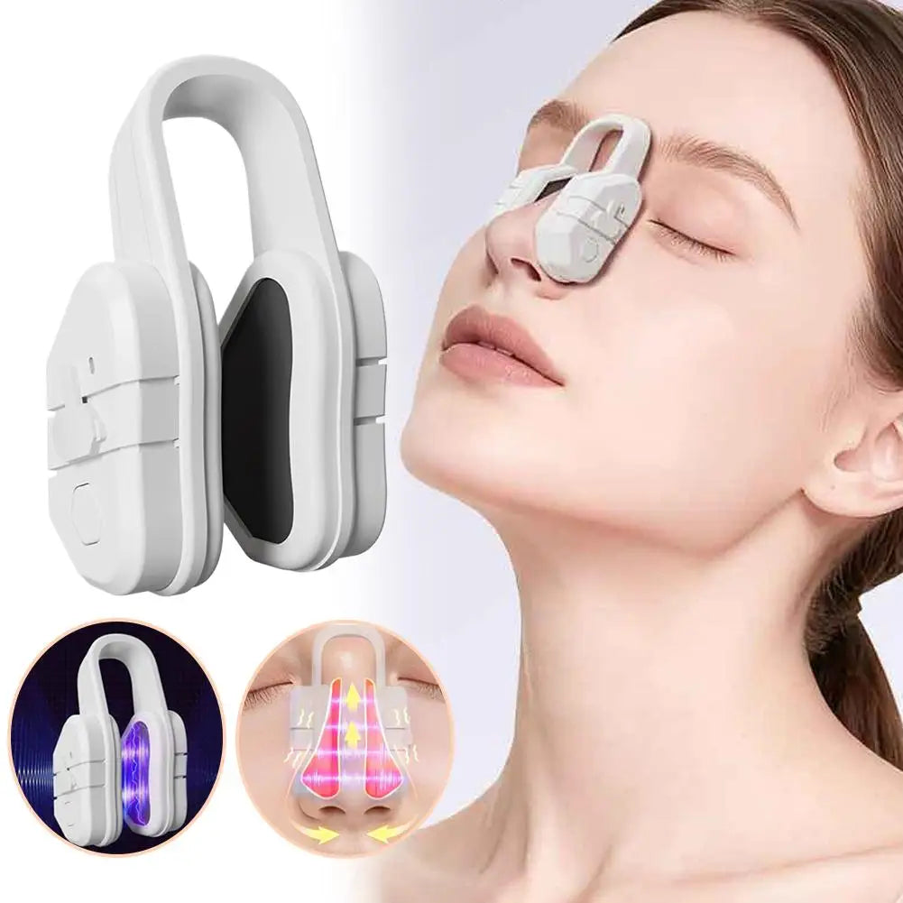 Japanese Nose Lifter EMS Microcurrent Vibration Silicone High Nose Bridge Sculpting Tool Women Daily Beauty Quake