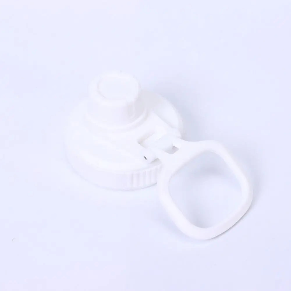 Universal Plastic Bottle Lid Replacement Multicolor Cup Cap Splash Spill Proof Water Bottle Cover Bottle Accessories Quake White