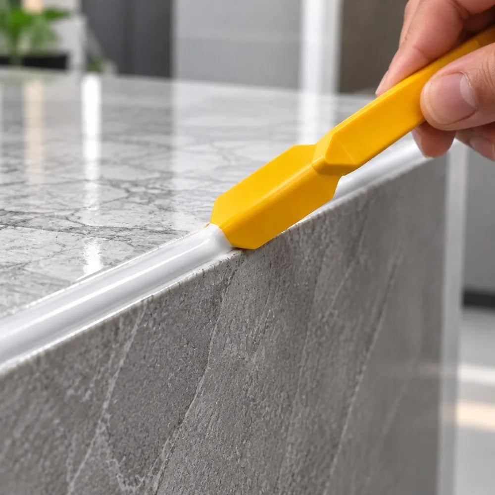 10/1Set Caulking Tools Caulk Finishing Tool Kit for Bathroom Floor Kitchen Wall Tile Gaps Epoxy Grouting Sealing DIY Hand Tool Quake