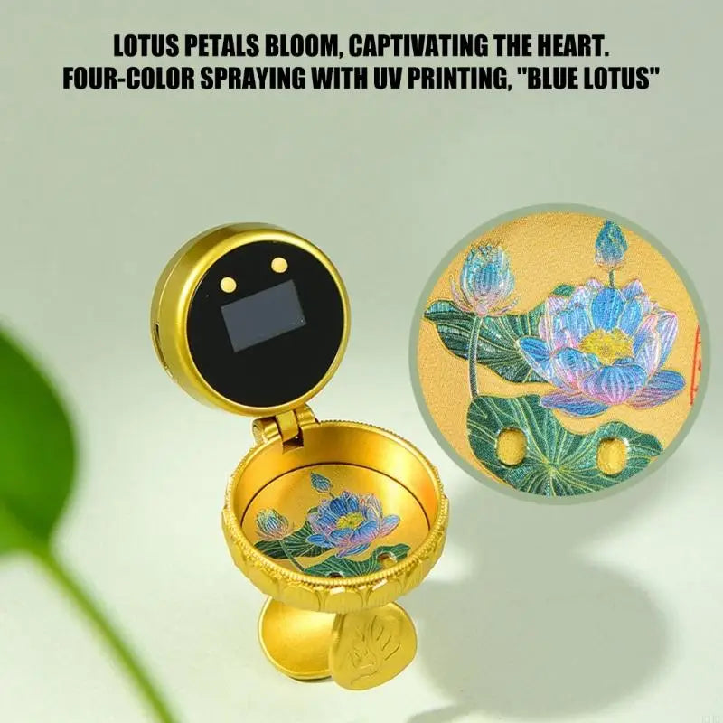 Multifunctional Digital Display Counter Rings Rechargeable Battery Touch Operation Fitness Meditations Reading Management K1KF Quake