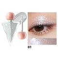 6 Colors Liquid Eyeshadow Water-Based Long Lasting Liquid Glitter Highlighter Waterproof Shimmer & Metallic Quake Style 01
