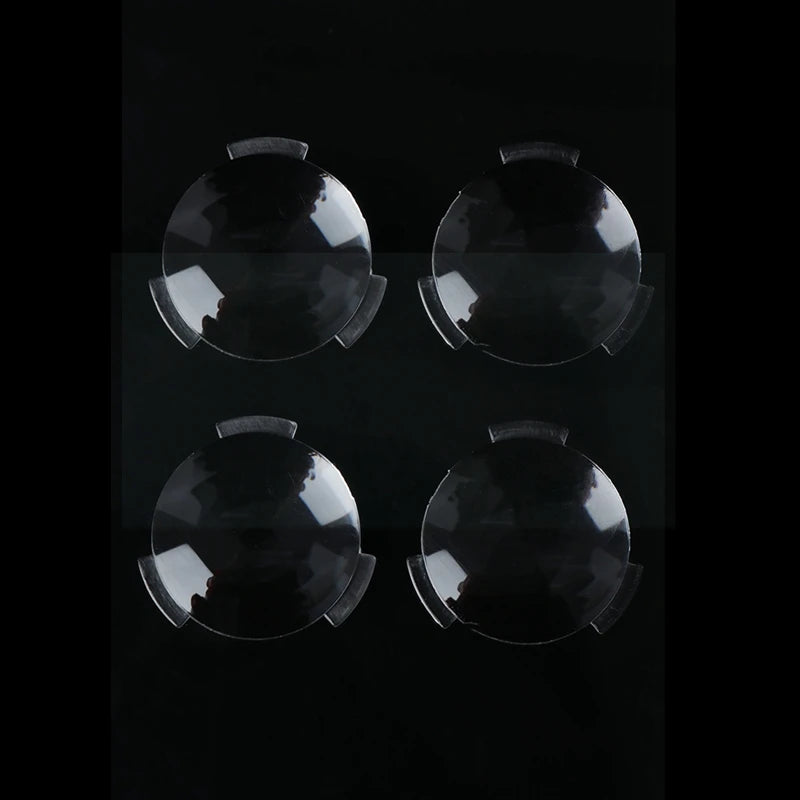 2/4Pcs 25*45MM Transparent Virtual Reality Lens Aspheric Biconvex Lenses Replacement Quake 2Pair
