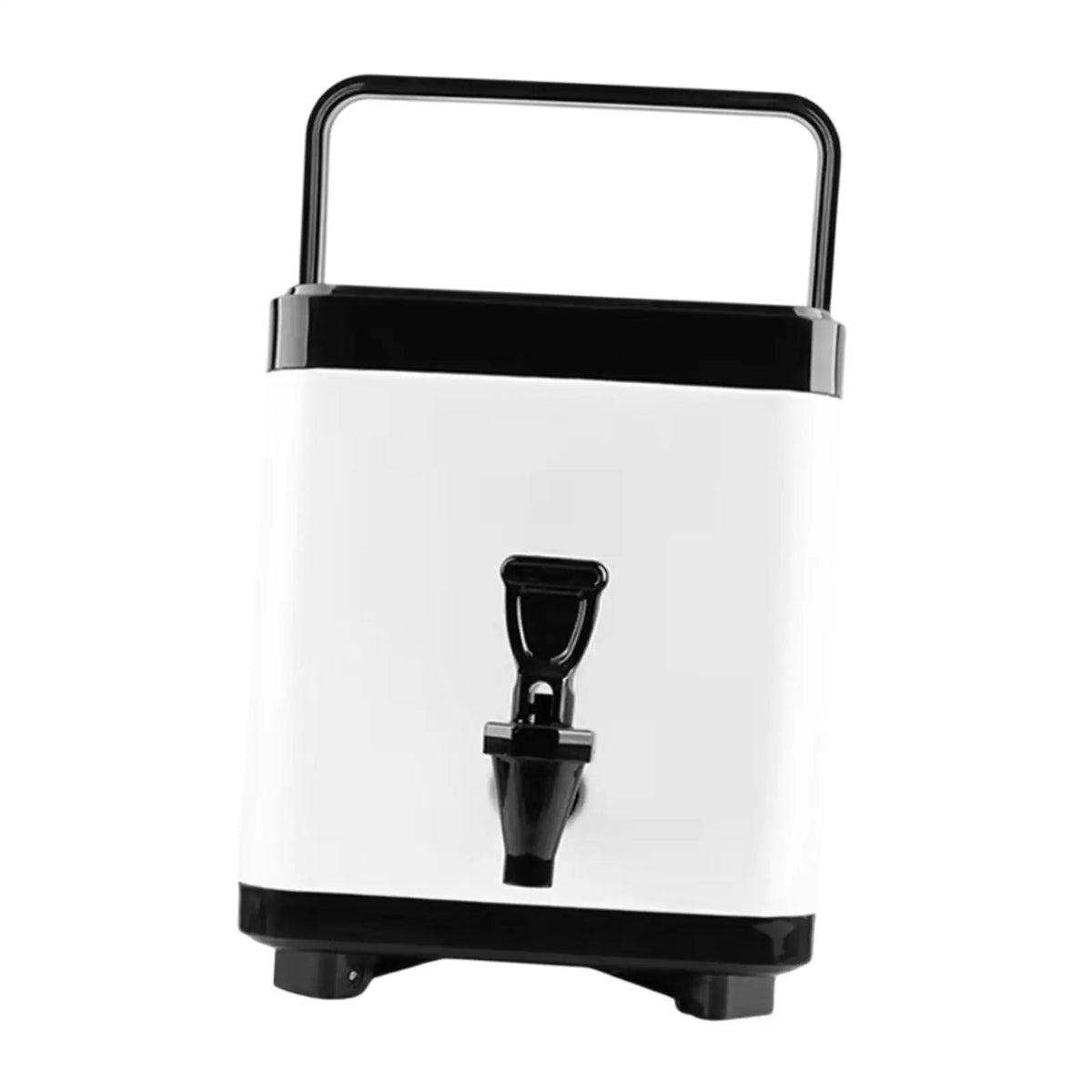 Milk Pail with Spigot Hot and Cold Beverage Dispenser Insulation Barrel Coffee Bean Juice for Soup Coffee Water Drinks Porridge Quake