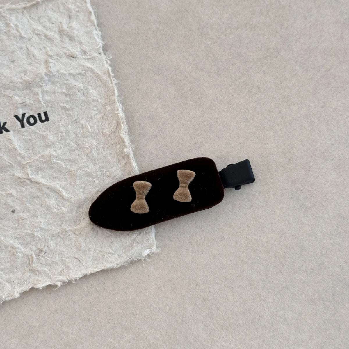 Velvet Bow Hair Side Clip Sweet Exquisite Bangs Hairpin Seamless Broken Hair Clip Temperament Edge Clip Hair Styling Accessories Quake sk