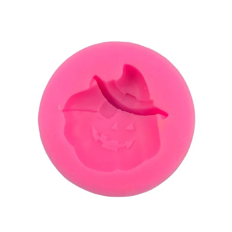 Pirate Pumpkin Shaped Silicone Mold DIY Halloween Theme Cake Mold Baking Decoration Quake