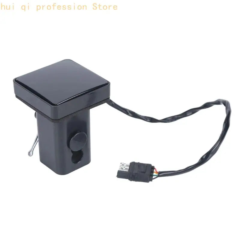 Square Mount Tail Light Assembly for Trailer Hookup and Rear Use H8WE Quake