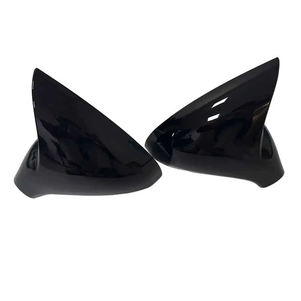 For Peugeot 207 2006-2014 308 2006-2013 Car Sticker Rearview Side Mirror Cover Wing Cap Exterior Case Trim Shell Housing Carbon Quake