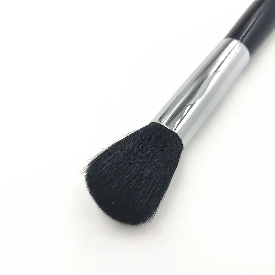 Professional Goat Hair Small Blush Brush Long Handle #74 Bronzer Sculpting Makeup Brush Beauty Cosmetic Tool Quake