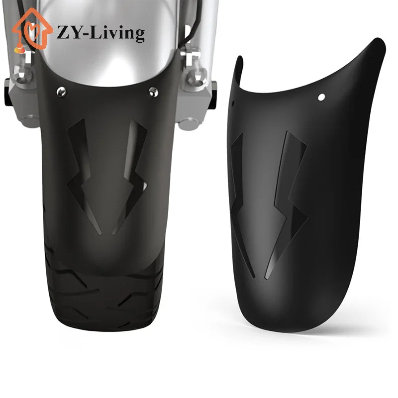 1Pcs Motorcycle Lengthen Front Fender Rear or Front Wheel Extension Fender Mudguard Splash Guard Universal Quake