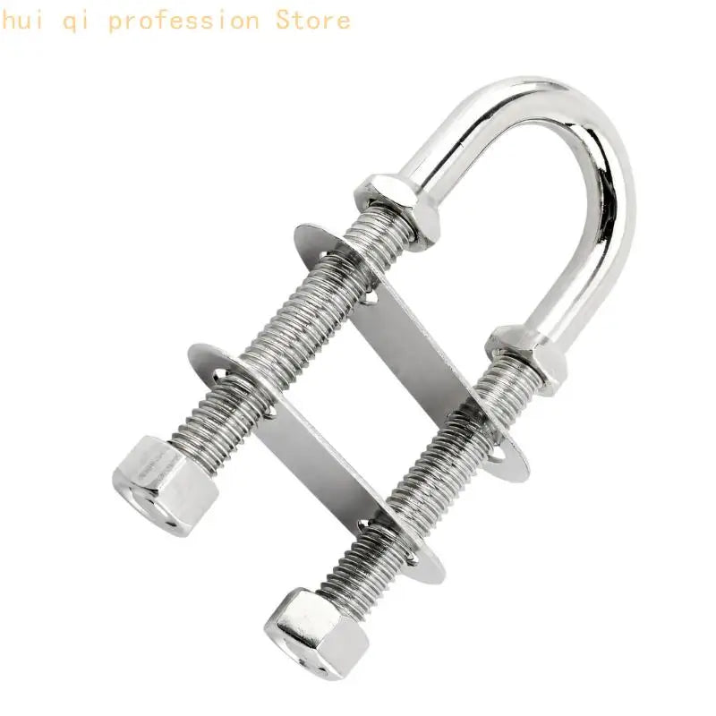 Adjustable Double-Clamp Rigging Clip for Wire Rope 4 Inch H8WE Quake