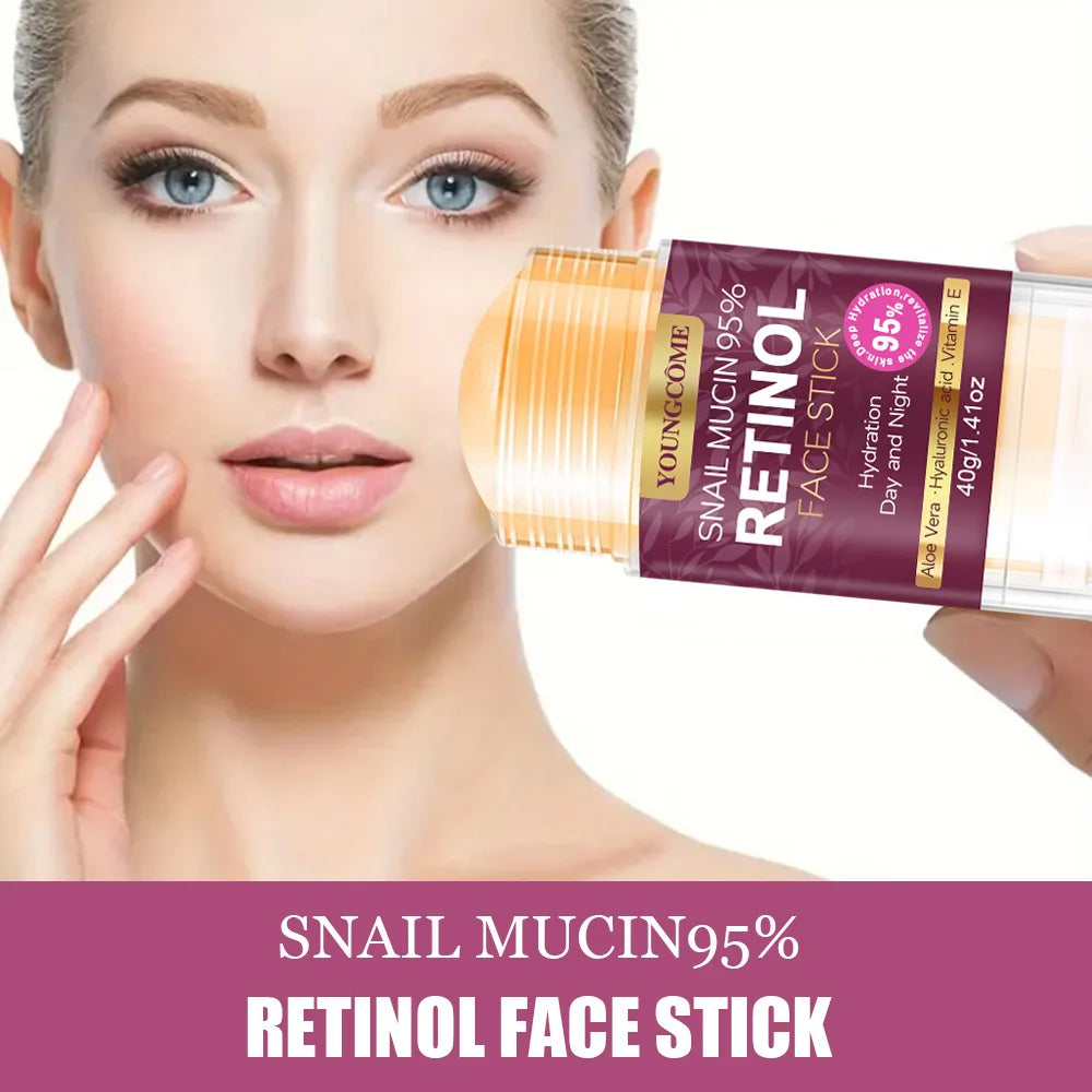 Snail Mucus Retinol Face Treatment Bar with Firming Elasticity Improve Loose Skin Lotion Moisturizes Brightenskin Products Quake