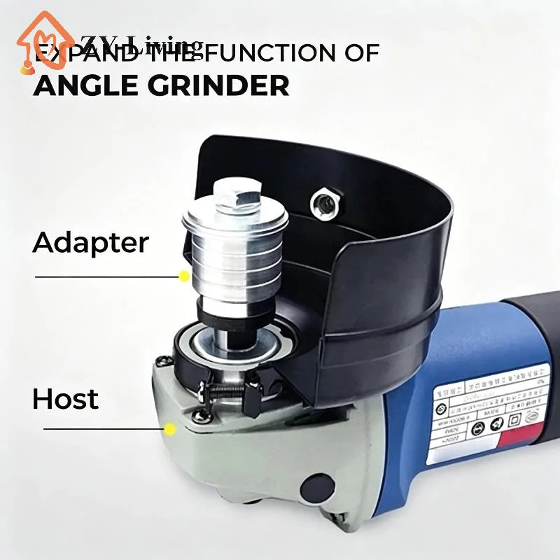 1Pcs M10 M14 Angle Grinder Accessories Grooving Machine Metal Angle Grinder Polisher Adapter Quake