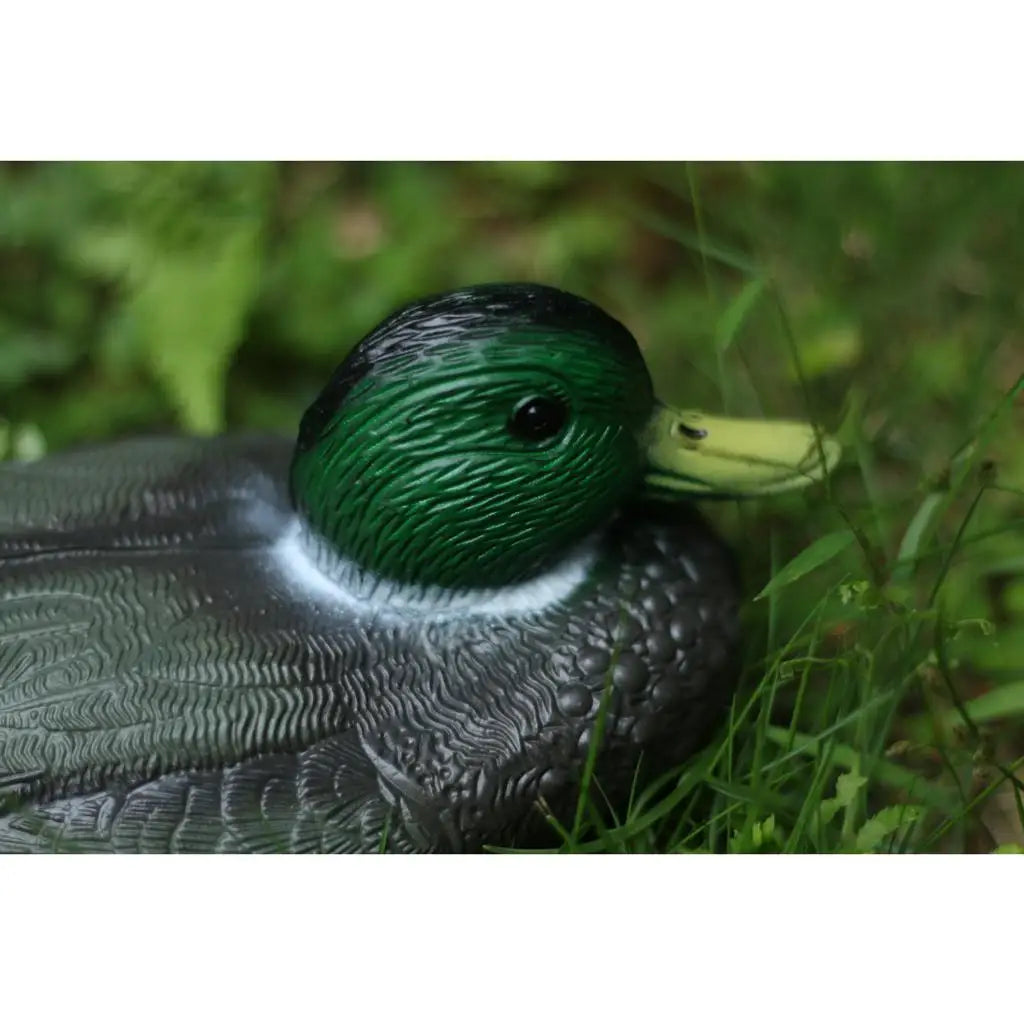 Lifelike Plastic Duck Decoy Garden Repeller Outdoor Bird Scarer Ornament for Yard Fishing Collection Quake