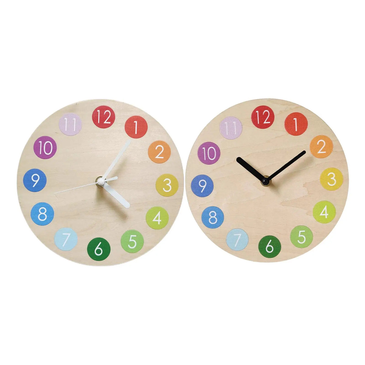 Stylish 11 Inch Wall Clock for Bedroom Decor - Battery Operated Quake