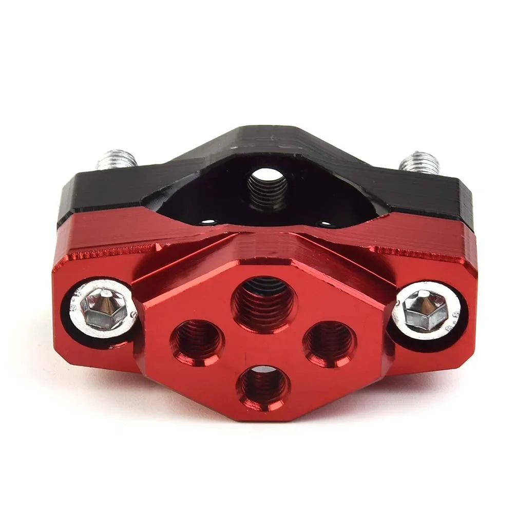 Motorcycle Headlight Spot Light Turn Signals Holder Mount Bracket Fork Clamp Electric Motorcycle Pipe Clamp Mobile Phone Holder Quake